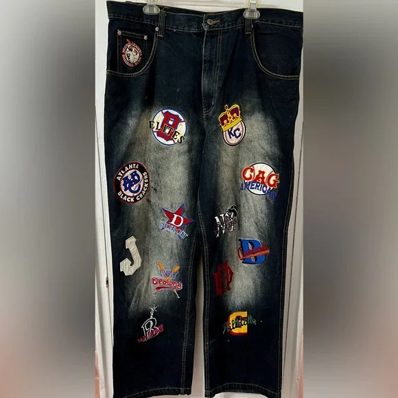 NEGRO LEAGUES Buggy Denim Pants W38